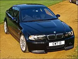 En plus du Saphirschwarz montré ici, la M3 CSL était également disponible en Silbergrau