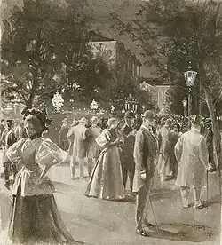 Le Blanch's Café&nbsp;(en), 1896