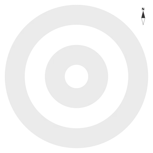 Distances et positions relatives des communes voisines