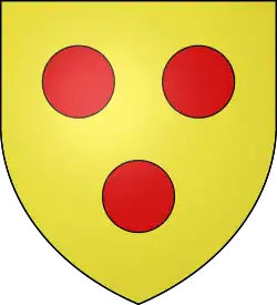 Blason de Courtenay