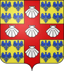 Blason de Guy XVII de Laval