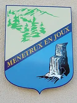 Blason de Menétrux-en-Joux