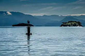 La baie d'Ilha Grande en fin d'après-midi