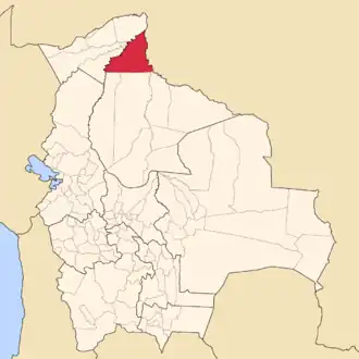 Province de Vaca Diéz