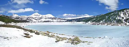 Le lac des Bouillouses.