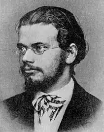 Ludwig Boltzmann à 24&nbsp;ans