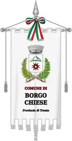 Drapeau de Borgo Chiese