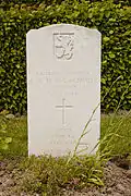Tombe de l'aviateur C. A. M. A. G. Schmitz, tué le 26 août 1944