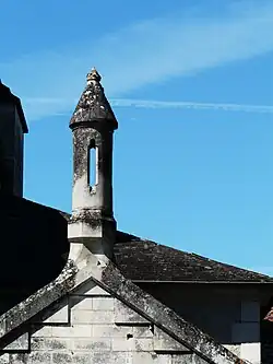 Lanternon décoratif au-dessus de la sacristie.