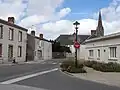 Végétalisation au croisement de la rue du Breuil.