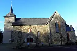 Vue méridionale de l'édifice.