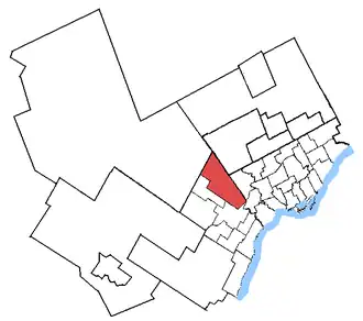 Carte de la circonscription