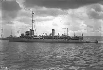 illustration de Branlebas (contre-torpilleur, 1907)