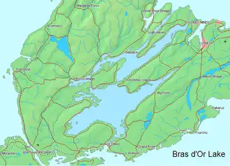 Image illustrative de l’article Lac Bras d'Or