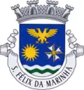 Blason de São Félix da Marinha