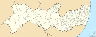 Voir sur la carte administrative du Pernambouc