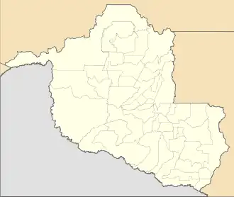 Voir sur la carte administrative du Rondônia