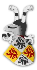 Armoiries du seigneur de Brederode dans l'Armorial de Gorrevod (1483).