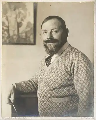 Portrait de Roger Breval en 1929