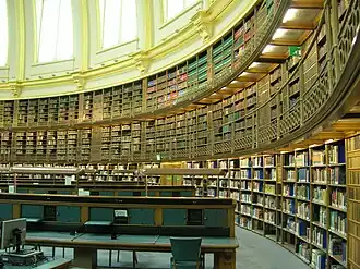 Salle de lecture du British Museum.