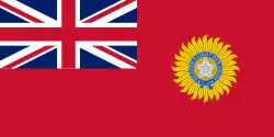 Drapeau de l'Empire britanniques des Indes