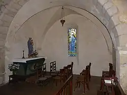 La chapelle latérale.