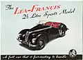 Lea-Francis 2½ Sports 1950.