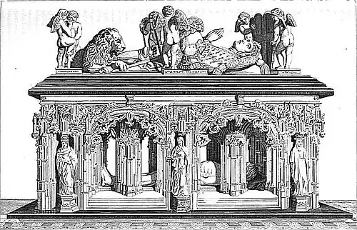 Tombeau du duc de Savoie Philibert II le Beau.