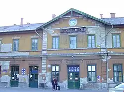 Ancien bâtiment de gare.