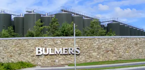 Ets Bulmers, producteurs de cidre.