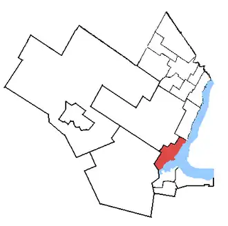 Carte de la circonscription
