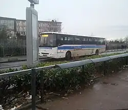 Bus STA de la ligne 11/12 au lycée de Corbeil-Essonnes.