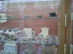 Céramique grecque. Vitrine no&nbsp; 9