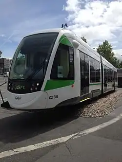 Rame 385 exposée à Paris en juin 2012