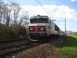 La CC 6545 près de Chambéry.