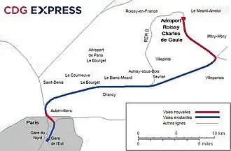 Voir la carte de la ligne.