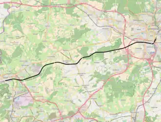 Voir la carte de la ligne.