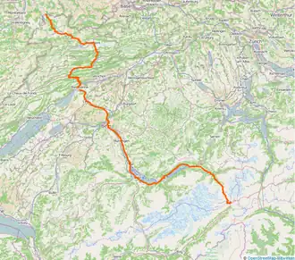 Image illustrative de l’article Route principale 6 (Suisse)