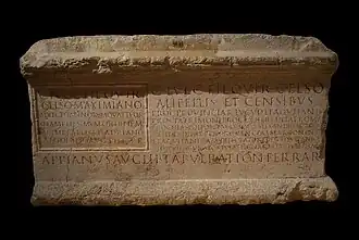 C. Iulius Celsus, procurateur des Gaules lyonnaise et aquitaine CIL XIII, 1808