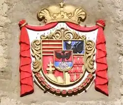 Armoiries des Rákóczi, princes de Transylvanie.