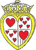 Coat of Arms of Wonderland (illustration d'Alice in Wonderland)