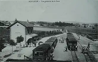 Gare CBR de Bouleuse.
