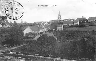 Vue de la partie basse du village.