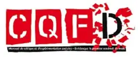 Titre du mensuel CQFD.
