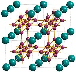 Image illustrative de l’article Hexaborure de strontium