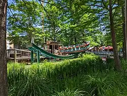 Caddo Lake Barge à Six Flags Over Texas