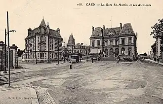Maison Bellecombe, à côté de la gare Saint-Martin.