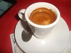 Description de l'image Café expreso corto.jpg.
