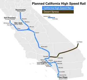 Image illustrative de l’article California High-Speed Rail
