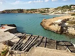 Cala Tarida.